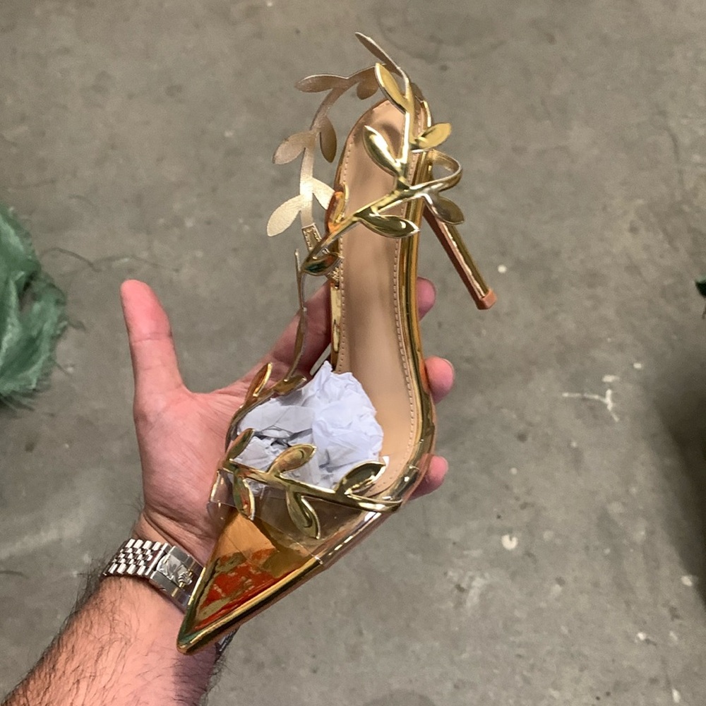 Roman Gold Heel Size 37